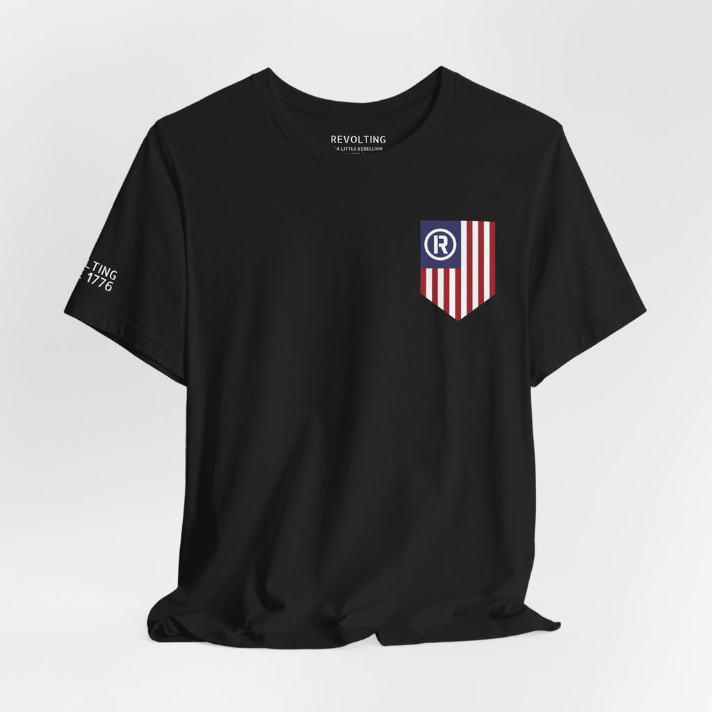 No King Tee | Historical Patriotic Graphic Shirt