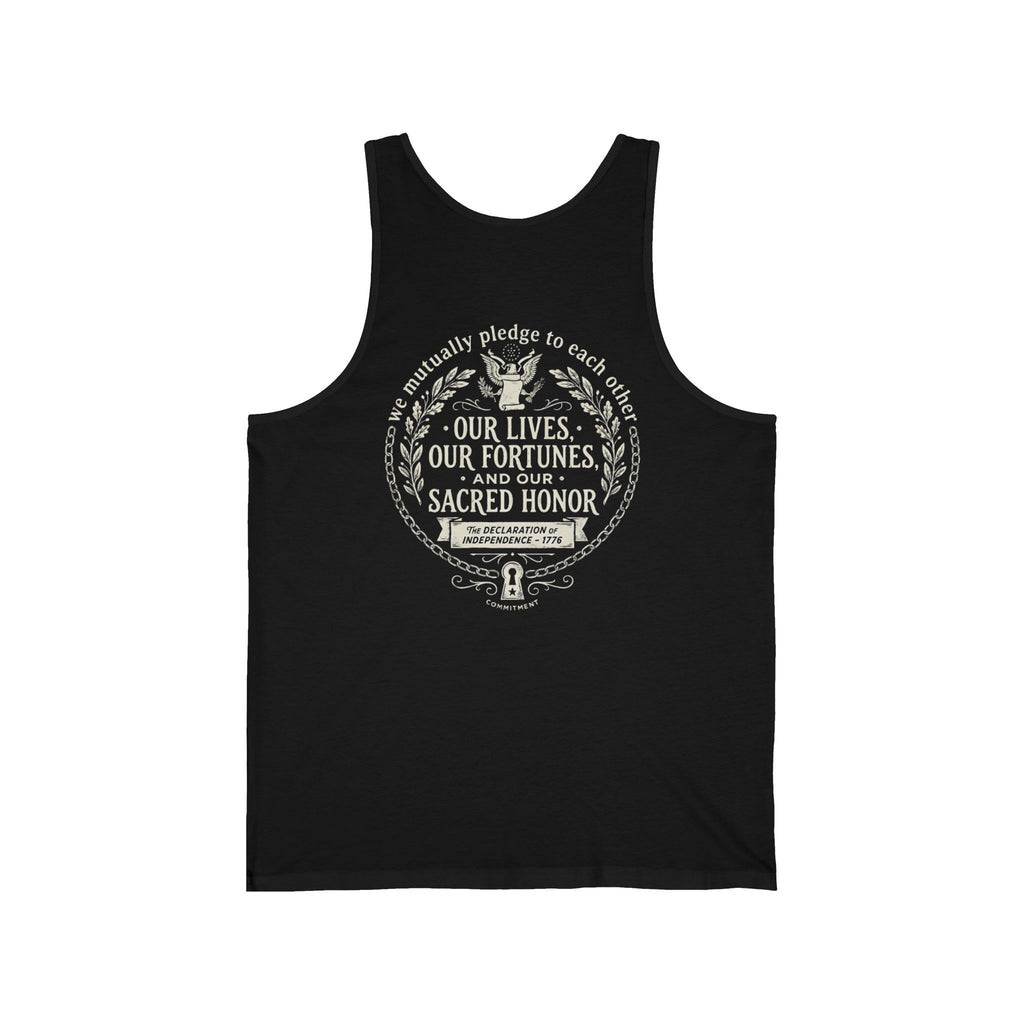 Our Pledge Tank | Historical Patriotic Graphic Tank