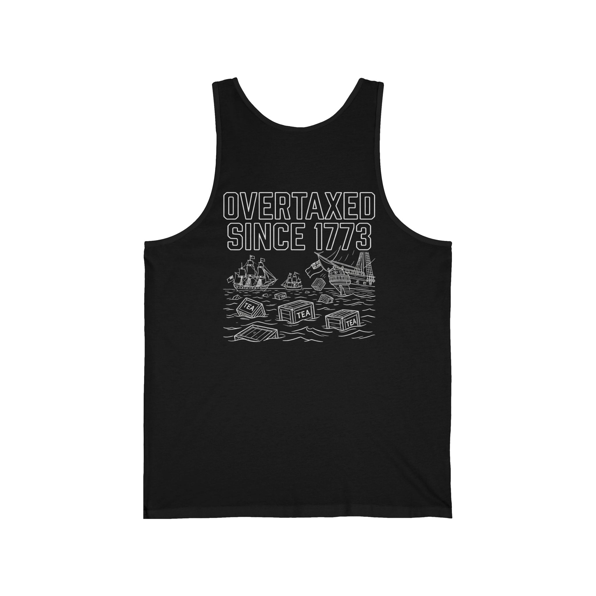 Boston Tea Party Tank | Historical Patriotic Graphic Tank