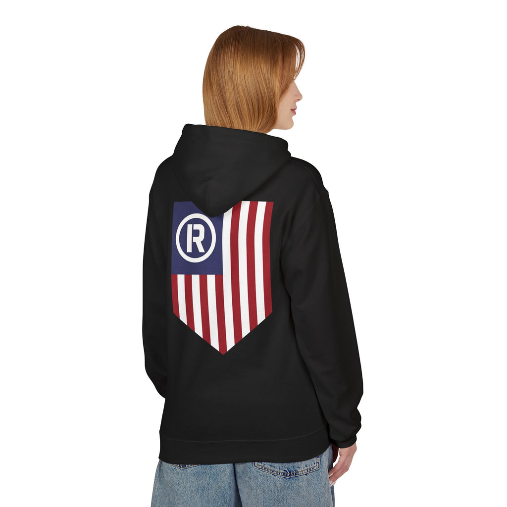 Founding Fathers Got Rowdy Hoodie | REVOLTING Logo Back