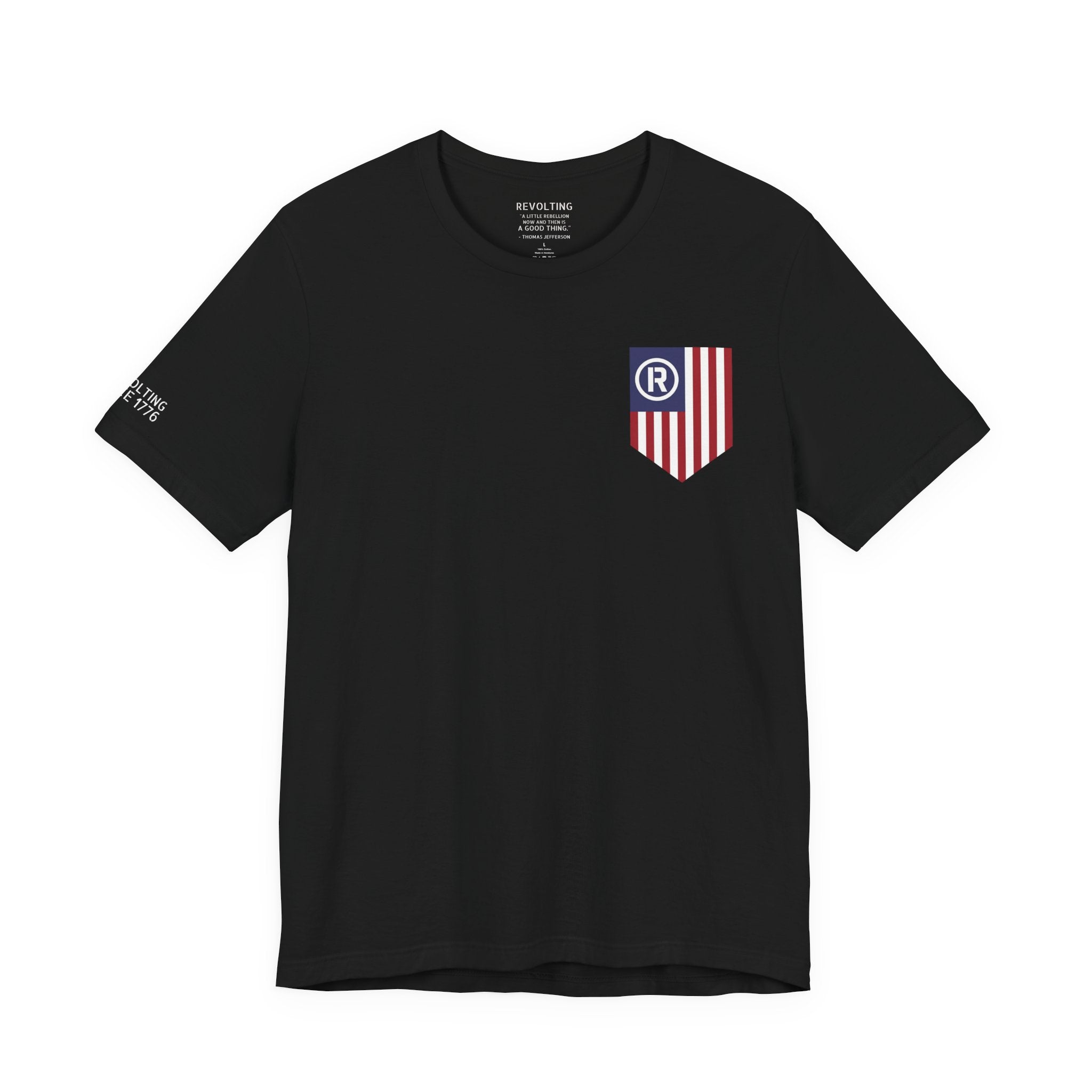 Great American Revolts Tour Tee | Historical Patriotic Graphic Shirt