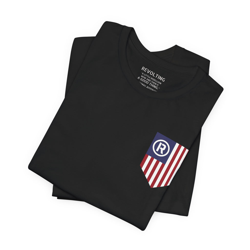 Revolting Flag Tee | Historical Patriotic Graphic Shirt