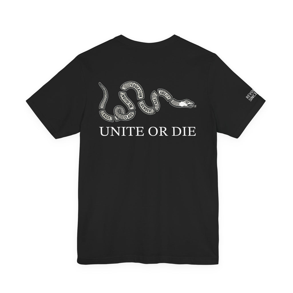 Unite or Die Tee | Historical Patriotic Graphic Shirt
